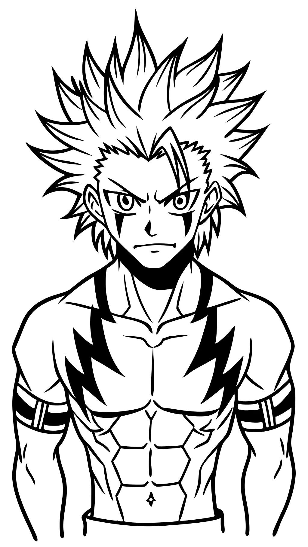 coloriage sukuna